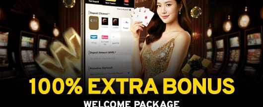 Bonus Selamat Datang 100%
